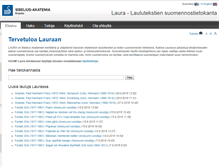 Tablet Screenshot of laura.siba.fi